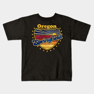 Springfield Oregon Kids T-Shirt